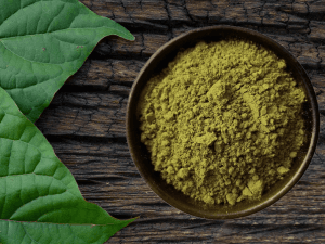 Green Borneo kratom powder - BC Kratom Canada