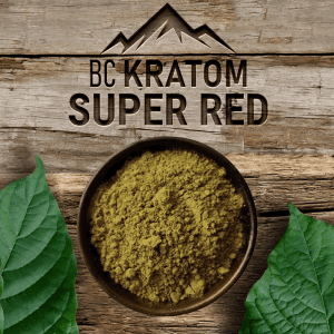 Super Red kratom powder - BC Kratom Canada