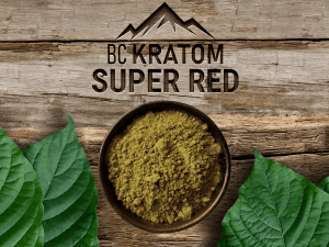 Super Red kratom powder - BC Kratom Canada