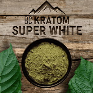 Super White kratom powder - BC Kratom Canada