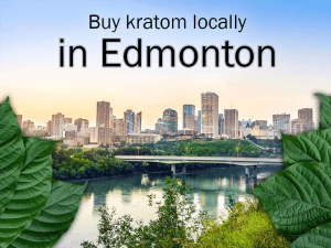 Where to buy kratom locally in Edmonton