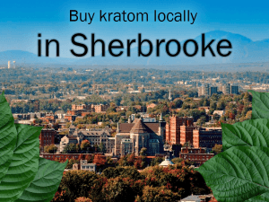 Buy Kratom Locally in Sherbrooke