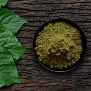 Green Jongkong kratom powder - BC Kratom Canada