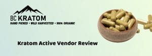 banner of kratom active vendor review